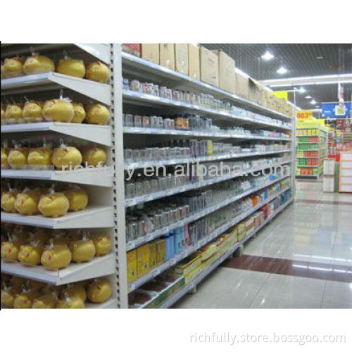 double side gondola shelf, used store shelf